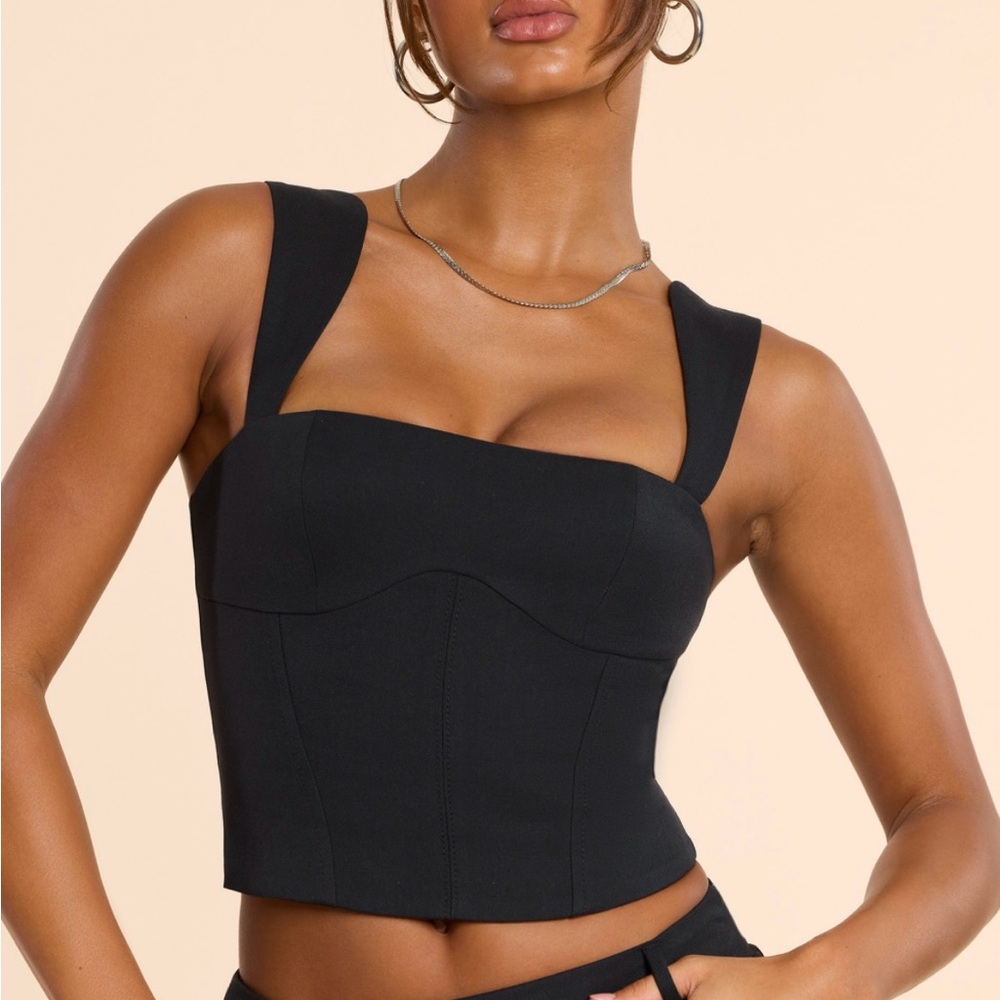 Oh Polly Elegant Black Top